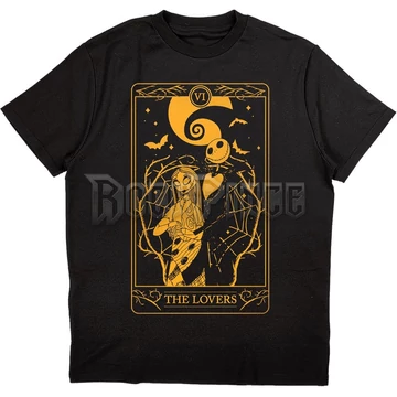 DISNEY - THE NIGHTMARE BEFORE CHRISTMAS JACK &amp; SALLY LOVERS - unisex póló - TNBCTS22MB