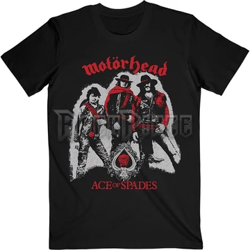 MOTORHEAD - ACE OF SPADES COWBOYS - unisex póló - MHEADTEE58MB