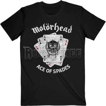 MOTORHEAD - FLAT WAR PIG ACES - unisex póló - MHEADTEE56MB