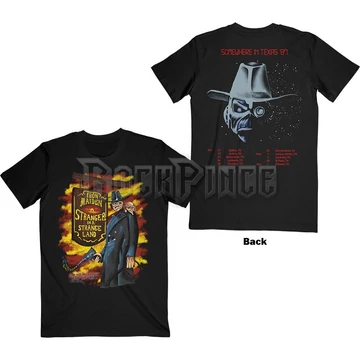 Iron Maiden - Stranger In A Strange Land - Unisex Póló - IMTEE111MB