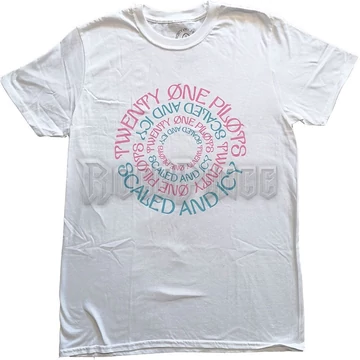 Twenty One Pilots - Circular - Unisex Póló - TOPTS10MW