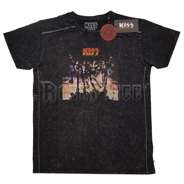 KISS - DESTROYER - unisex póló - KISSSWASH01MB