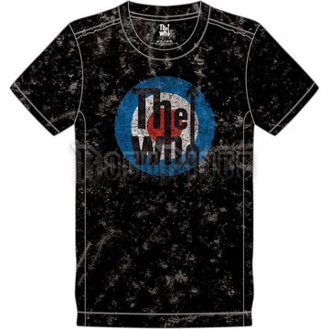 THE WHO - TARGET LOGO - unisex póló - WHOSWASH01MB