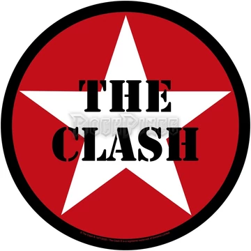 THE CLASH - Star Logo - hátfelvarró - BP1197