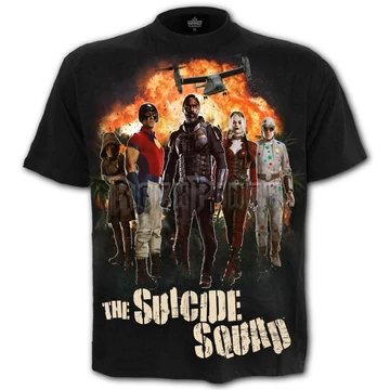 THE SUICIDE SQUAD - MONTAGE - T-Shirt Black - G414M101