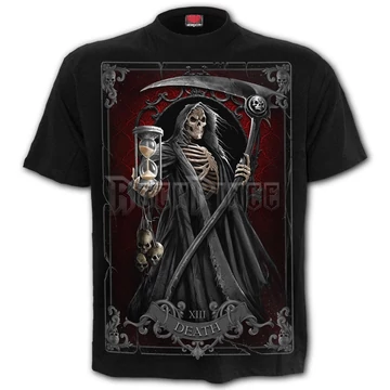 DEATH TAROT - T-Shirt Black - T202M101
