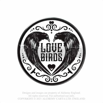 Alchemy - Love Birds - poháralátét CC19