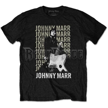 Johnny Marr - Guitar Photo - Unisex Póló - MARRTS02MB