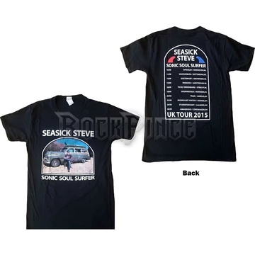 SEASICK STEVE - FULL COLOUR SONIC SOUL SURFER - unisex póló - SSTS01MB