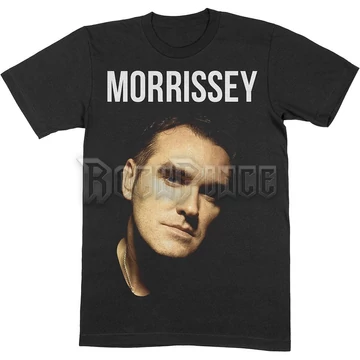 Morrissey - Face Photo - Unisex Póló - MORTS07MB