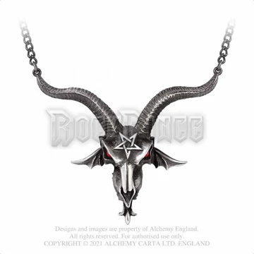 Alchemy - Baphometica (Large Baphomet Skull) - nyaklánc P921