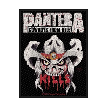 PANTERA - KILLS - kisfelvarró - SPR3175