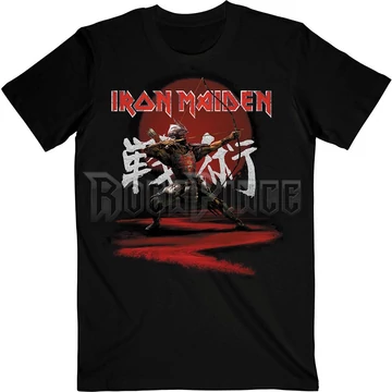 Iron Maiden - Senjutsu Eddie Archer Kanji - Unisex Póló - IMTEE136MB