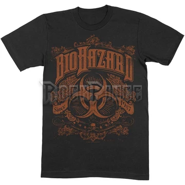BIOHAZARD - SINCE 1987 - unisex póló - BIOTS02MB