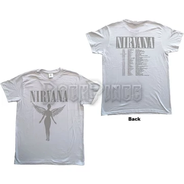 Nirvana - In Utero Tour - Unisex Póló - NIRVTS28MW