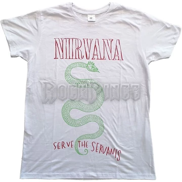 Nirvana - Serve The Servants - Unisex Póló - NIRVTS27MW