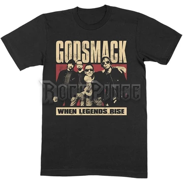 GODSMACK - LEGENDS PHOTO - unisex póló - GODTS05MB