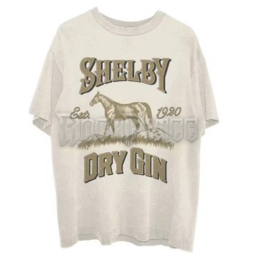 Peaky Blinders - Shelby Dry Gin - Unisex Póló - PEAKTS28MNAT