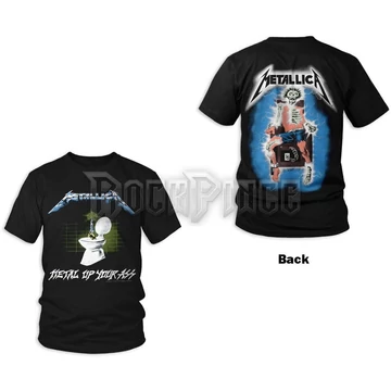 METALLICA - METAL UP YOUR ASS - unisex póló - METTS50MB / PHDMTLTSBMUYA