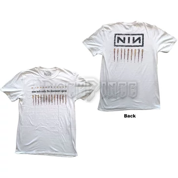 Nine Inch Nails - Downward Spiral - Unisex Póló - NINTS04MW