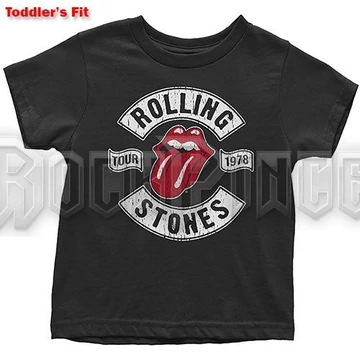 THE ROLLING STONES: US TOUR 1978 - gyerek póló - RSTS133TB