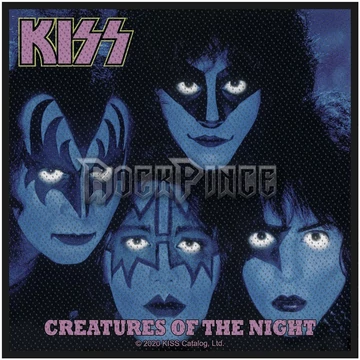 KISS - CREATURES OF THE NIGHT - kisfelvarró - SP3169