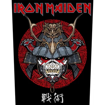 IRON MAIDEN - SENJUTSU SAMURAI EDDIE - hátfelvarró - BP1201