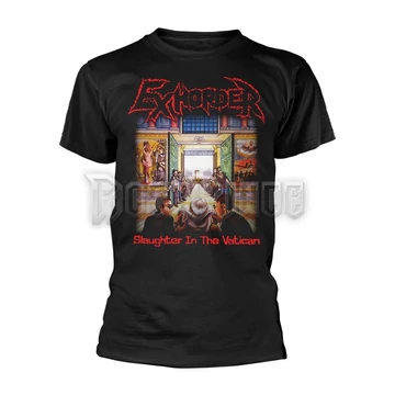 EXHORDER - SLAUGHTER IN THE VATICAN (2) - Unisex póló - EXH009