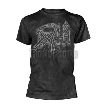 DEATH - SILVER LOGO (BLACK) - Unisex póló - KU072