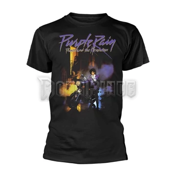 PRINCE - PURPLE RAIN (BLACK) - Unisex póló - MTRAF10670016