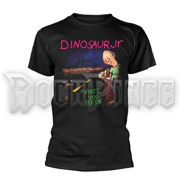 DINOSAUR JR. - WHERE YOU BEEN (BLACK) - Unisex póló - PH11580