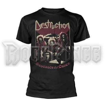 DESTRUCTION - SENTENCE OF DEATH VINTAGE - Unisex póló - PH11868