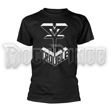 TROUBLE - LOGO 1 (BLACK) - Unisex póló - PH12189