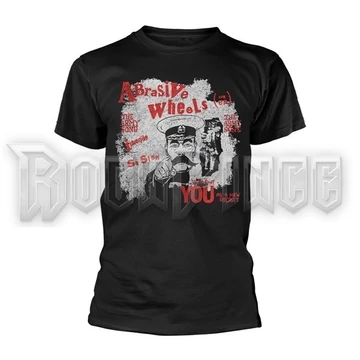 ABRASIVE WHEELS - ARMY SONG (BLACK) - Unisex póló - PH12209