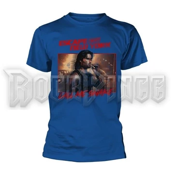 ESCAPE FROM NEW YORK - CALL ME SNAKE (ROYAL BLUE) - Unisex póló - PH12372