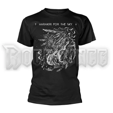 HARAKIRI FOR THE SKY - ARSON WHITE - Unisex póló - PH12398