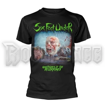 SIX FEET UNDER - NIGHTMARES OF THE DECOMPOSED - Unisex póló - PH12476