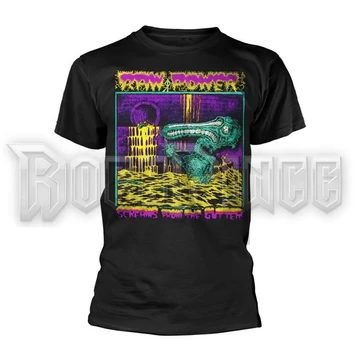 RAW POWER - SCREAMS FROM THE GUTTER - Unisex póló - PH12678