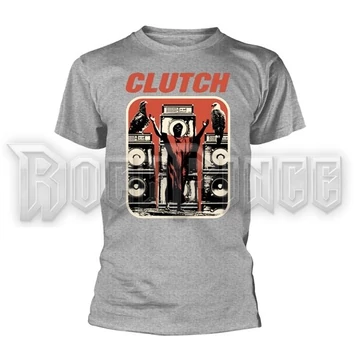 CLUTCH - MESSIAH (GREY) - Unisex póló - PH12762