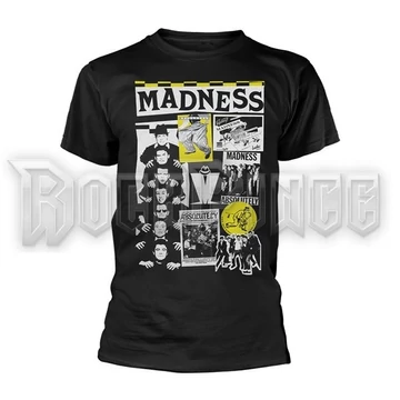 MADNESS - CUTTINGS 2 (BLACK) - Unisex póló - PHD12179