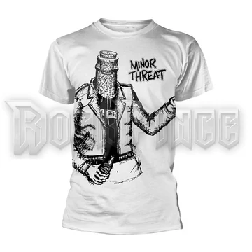 MINOR THREAT - BOTTLE MAN (JUMBO PRINT) - Unisex póló - PHDMINTSWBOT