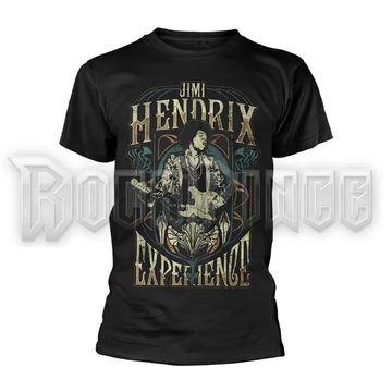 JIMI HENDRIX - ART NOUVEAU - Unisex póló - RTJHTSBART