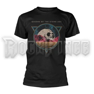 QUEENS OF THE STONE AGE - SKULL ROCK - Unisex póló - RTQSA62451