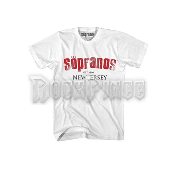THE SOPRANOS - SOPRANOS NEW JERSEY LOGO - Unisex póló - XYZW18788