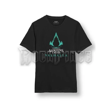 ASSASSIN'S CREED - VALHALLA - ASSASSIN'S CREED LOGO (GREEN) - Unisex póló - XYZW201147