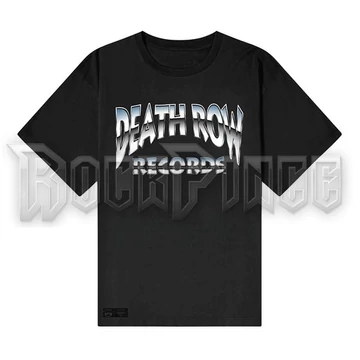 DEATH ROW RECORDS - DEATH ROW CHROME LOGO - Unisex póló - XYZW201686