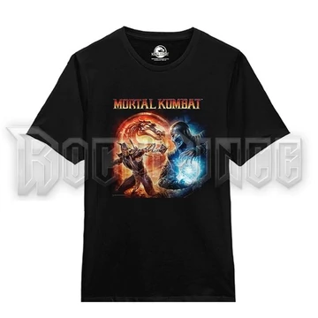 MORTAL KOMBAT - MORTAL KOMBAT FIRE AND ICE - Unisex póló - XYZW201732