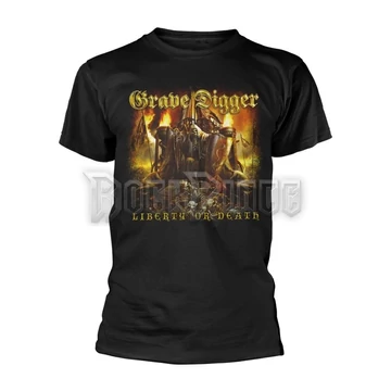 GRAVE DIGGER - LIBERTY OR DEATH - Unisex póló - PH12020