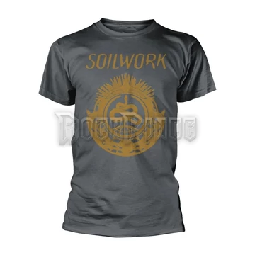 SOILWORK - SNAKE (CHARCOAL) - Unisex póló - PH12070