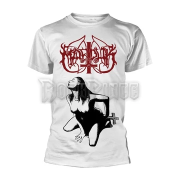 MARDUK - FUCK ME JESUS (WHITE) - Unisex póló - PH12141